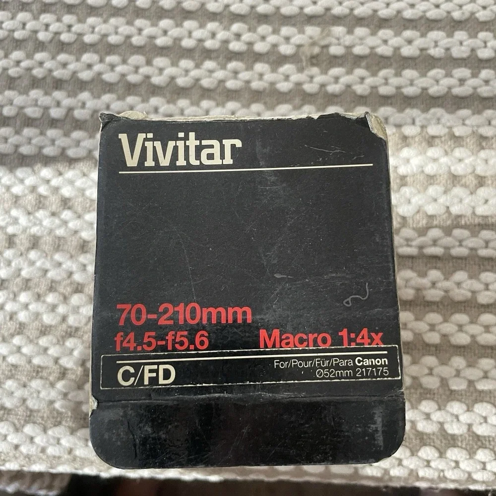 VINTAGE Vivitar 70-210mm f4.5-f5.6‎ Retro